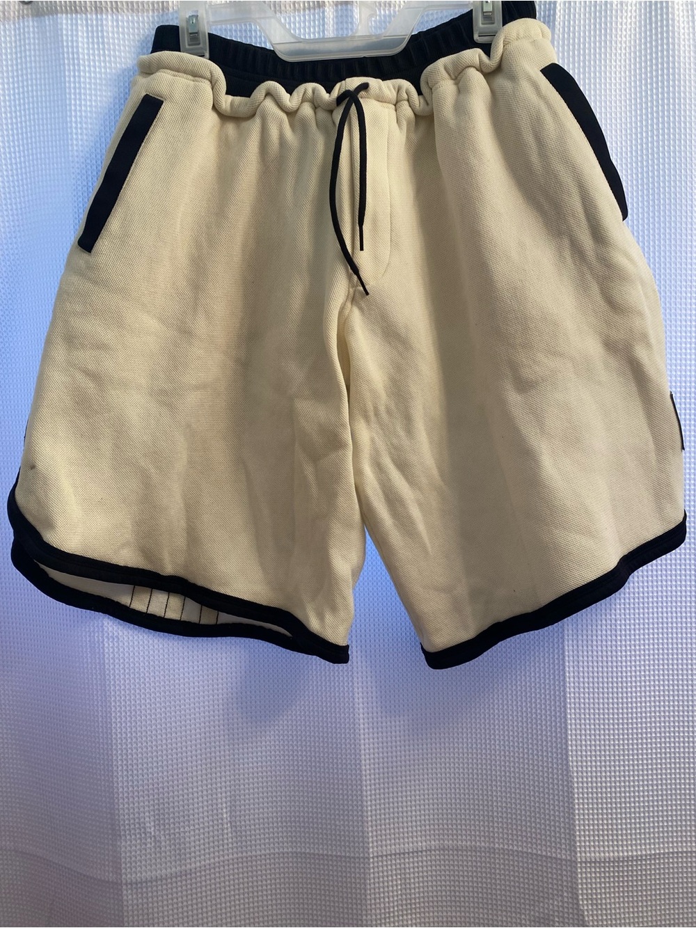 adidas Y-3 Yohji Yamamoto Stacked Logo Shorts
